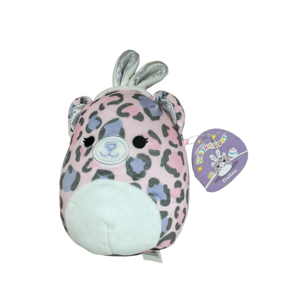 Squishmallows Dallas‎ Cheetah Bunny Headband Easter 2022